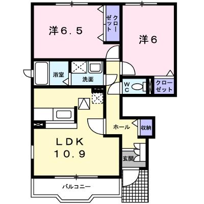 アライブ泉Ⅰ　Ｂ 101【管理NO：1-012757302-01010】 ★家具家電は申し込み後に搬入しますの外観画像