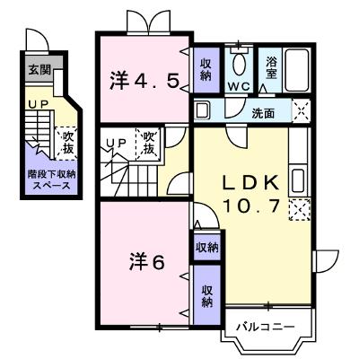 ツインズＵ・Ｂ 201【管理NO：1-011727402-02010】 2026年07月上旬入居可能の外観画像