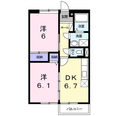 サンパティークＳⅡ 102【管理NO：1-005317502-01020】 ★家具家電は申し込み後に搬入します★の外観画像