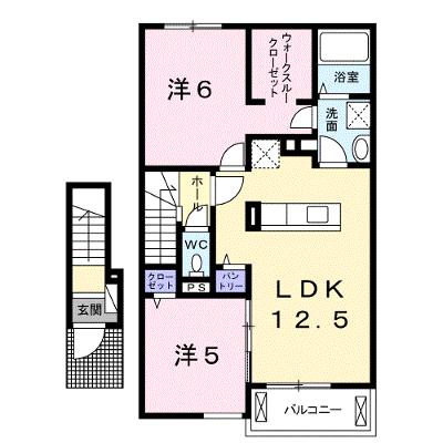 オリゾン 202【管理NO：1-023669701-02020】 ★家具家電は申し込み後に搬入します 2026年07月中旬入居可能の外観画像