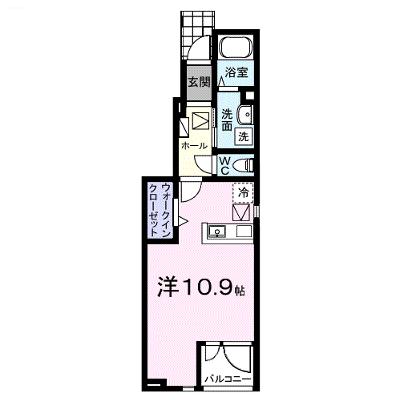 コンフォールＢ 101【管理NO：1-028675401-01010】 ★家具家電は申し込み後に搬入します 2026年10月上旬入居可能の外観画像