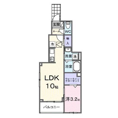カルム　シーダ 103【管理NO：1-028269201-01030】 ★家具家電は申し込み後に搬入します★の外観画像