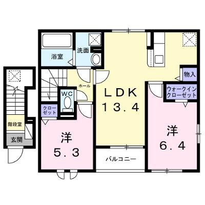 ハウス　フェリーチェ　Ⅰ 202【管理NO：1-028104101-02020】 ★家具家電は申し込み後に搬入しますの外観画像