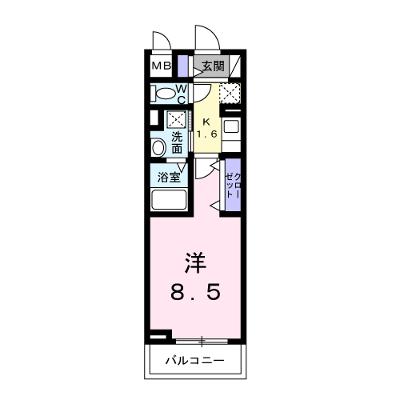 ヴェリーヌ 305【管理NO：1-027436201-03050】 ★家具家電は申し込み後に搬入します 2026年08月上旬入居可能の外観画像