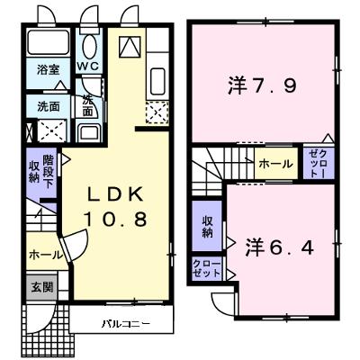 グリーンヴィラージュⅡＢ 102【管理NO：1-013951302-01020】 ★家具家電は申し込み後に搬入します★ ★2026年09月下旬入居可能★の外観画像