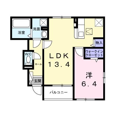 メゾン　ヒヨリ 103【管理NO：1-028380001-01030】 ★家具家電は申し込み後に搬入します 2026年09月下旬入居可能の外観画像