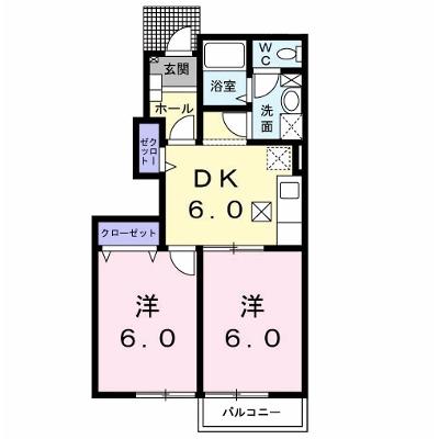 ラモードパレ・ハシバ 102【管理NO：1-010829301-01020】 ★家具家電は申し込み後に搬入しますの外観画像