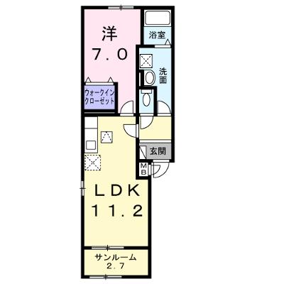 シルフィード 101【管理NO：1-027792001-01010】 2026年07月中旬入居可能の外観画像