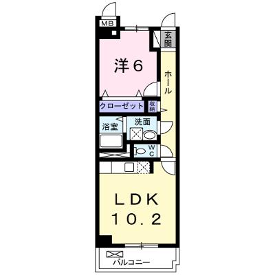 エスポワールつきみ野 102【管理NO：1-016177101-01020】 ★家具家電は申し込み後に搬入します 2026年08月中旬入居可能の外観画像