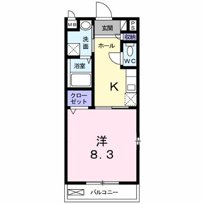 アライブ　Ｂ 201【管理NO：1-015914601-02010】 ★家具家電は申し込み後に搬入しますの外観画像