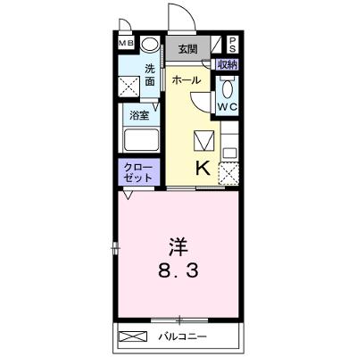 アライブ　Ｂ 102【管理NO：1-015914601-01020】 ★家具家電は申し込み後に搬入します 2026年08月中旬入居可能の外観画像