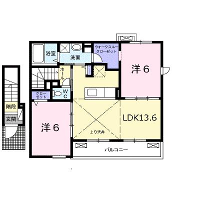 ラフレシールⅢ 202【管理NO：1-021043301-02020】 ★家具家電は申し込み後に搬入します★ ★2026年11月下旬入居可能★の外観画像