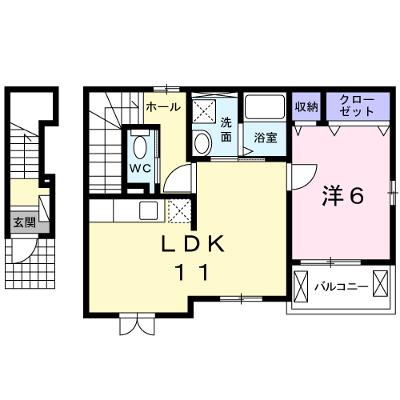 ニューカレント 204【管理NO：1-019659701-02040】 ★家具家電は申し込み後に搬入します★ ★2026年09月下旬入居可能★の外観画像