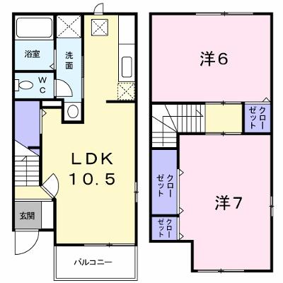 グリュ・ウエスト 102【管理NO：1-012024001-01020】 ★家具家電は申し込み後に搬入します★の外観画像