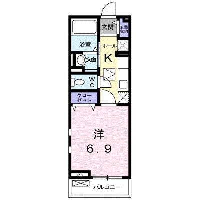 メゾン・ブリーズ 103【管理NO：1-021911101-01030】 ★家具家電は申し込み後に搬入します 2026年08月下旬入居可能の外観画像