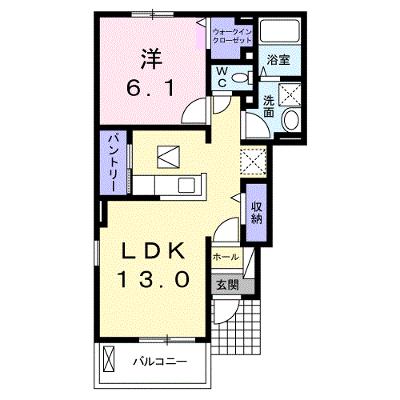 リーリエⅠ 101【管理NO：1-016106201-01010】 ★家具家電は申し込み後に搬入します 2026年09月中旬入居可能の外観画像