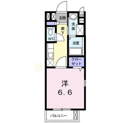 フロレンティア 201【管理NO：1-015451001-02010】 ★家具家電は申し込み後に搬入しますの外観画像
