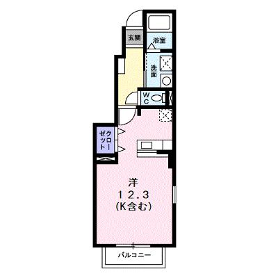 アイリスＡ 101【管理NO：1-017520801-01010】 ★家具家電は申し込み後に搬入しますの外観画像