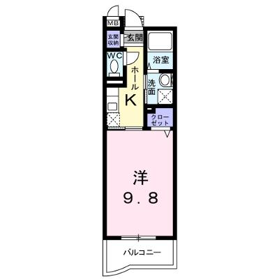 ジェル　メゾン 103【管理NO：1-016596501-01030】 ★家具家電は申し込み後に搬入しますの外観画像