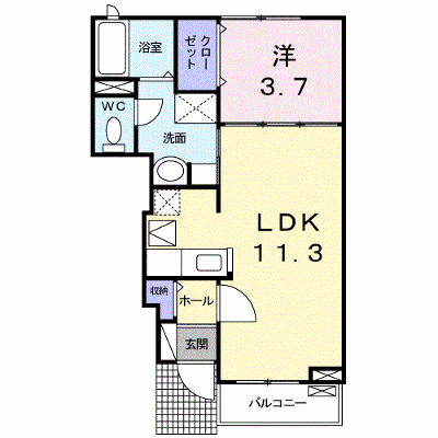 リバティー　ハウス 104【管理NO：1-014954001-01040】 ★家具家電は申し込み後に搬入します★の外観画像