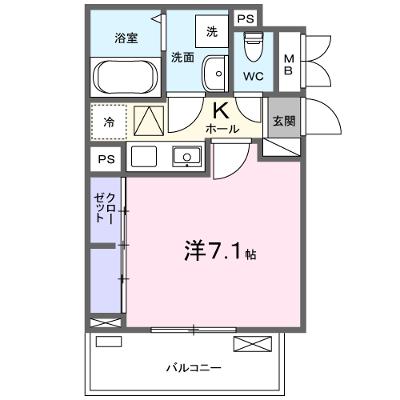 フラン湘南 101【管理NO：1-028074401-01010】 ★家具家電は申し込み後に搬入します★ ★2026年09月下旬入居可能★の外観画像