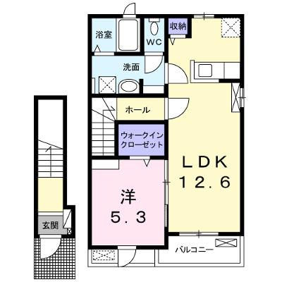 Ｍ・シャルマンジャンＤ 202【管理NO：1-027305301-02020】 ★家具家電は申し込み後に搬入しますの外観画像