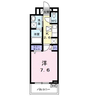 メゾン　セレーナ 106【管理NO：1-027079801-01060】 ★家具家電は申し込み後に搬入しますの外観画像