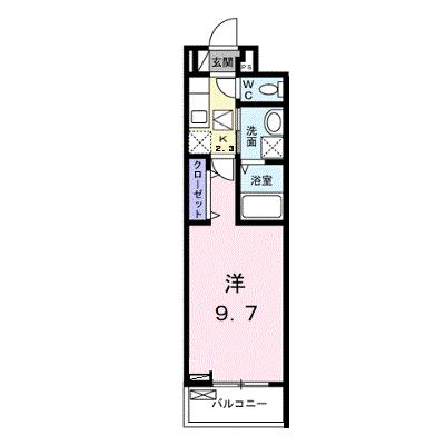 カメリア・ＯＲ 102【管理NO：1-027025501-01020】 ★家具家電は申し込み後に搬入しますの外観画像