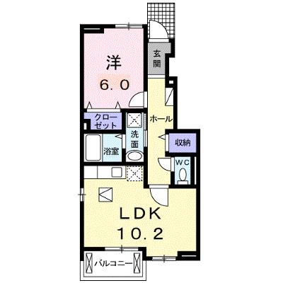 サニーヒルズＢ 103【管理NO：1-019597102-01030】 ★家具家電は申し込み後に搬入します★の外観画像