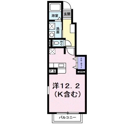クラール曽比Ⅱ 103【管理NO：1-016558201-01030】 2026年07月中旬入居可能の外観画像