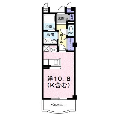 ウエスト　メゾン 204【管理NO：1-013003501-02040】 ★家具家電は申し込み後に搬入します 2026年08月上旬入居可能の外観画像