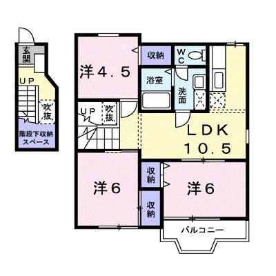 キャトルエンジェルＢ 201【管理NO：1-007141502-02010】 ★家具家電は申し込み後に搬入しますの外観画像