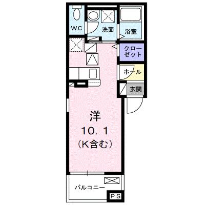 Ｆｏｕｒ　Ｓｅａｓｏｎｓ・Ｔ 101【管理NO：1-026026801-01010】 ★家具家電は申し込み後に搬入しますの外観画像
