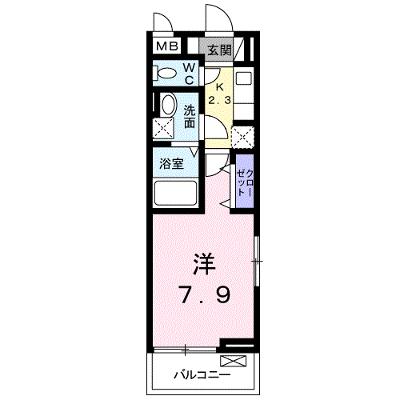 ジュネス　Ｋ 201【管理NO：1-022405901-02010】 ★家具家電は申し込み後に搬入します 2026年08月上旬入居可能の外観画像