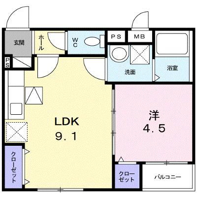 イリーデ　２ 102【管理NO：1-020432401-01020】の外観画像