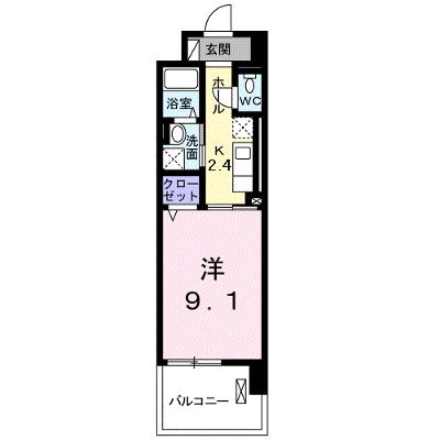 エクレセンス新富 206【管理NO：1-019731101-02060】 ★家具家電は申し込み後に搬入します 2026年08月上旬入居可能の外観画像