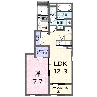 ナトリア　ポート 101【管理NO：1-028422501-01010】 ★家具家電は申し込み後に搬入します★の外観画像