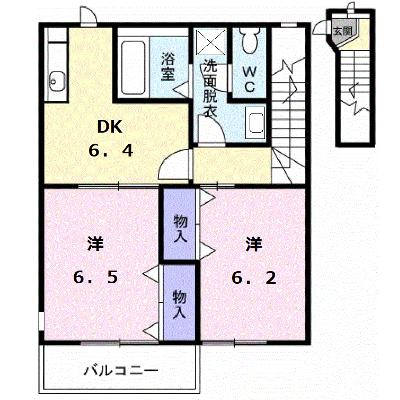 クレストールスズキＡ 203【管理NO：1-009591101-02030】 ★家具家電は申し込み後に搬入します 2026年07月中旬入居可能の外観画像