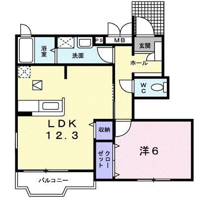 エルリオ 101【管理NO：1-017043301-01010】 ★家具家電は申し込み後に搬入します★の外観画像