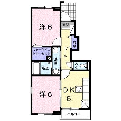 綿屋キャトルＡ 103【管理NO：1-016794901-01030】 ★家具家電は申し込み後に搬入しますの外観画像