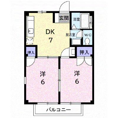 メープルファームⅠ 203【管理NO：1-005381101-02030】 ★家具家電は申し込み後に搬入します★の外観画像
