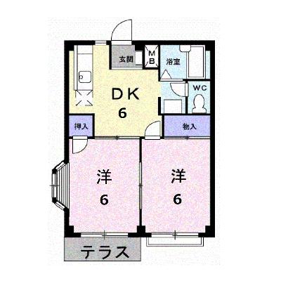 エルディム佐藤 106【管理NO：1-002637801-01050】 2026年07月中旬入居可能の外観画像