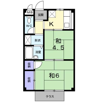 セントポーリアＳＴ 102【管理NO：1-002389001-01020】の外観画像