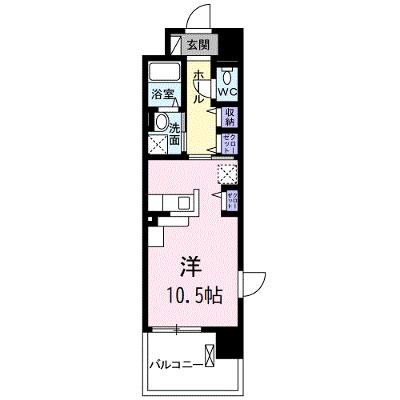 ノーブル古瀬 201【管理NO：1-015415101-02010】 ★家具家電は申し込み後に搬入します★の外観画像