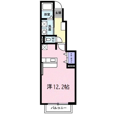 コートヤード　Ⅲ 105【管理NO：1-015397901-01040】 ★家具家電は申し込み後に搬入します 2026年07月中旬入居可能の外観画像