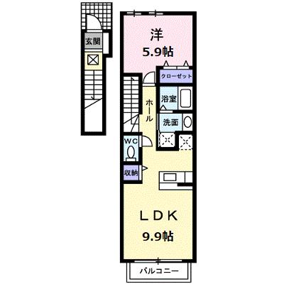 サザンクロス 202【管理NO：1-012693101-02020】 ★家具家電は申し込み後に搬入しますの外観画像