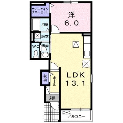 クラーヴォⅠ 103【管理NO：1-017332901-01030】 ★家具家電は申し込み後に搬入しますの外観画像