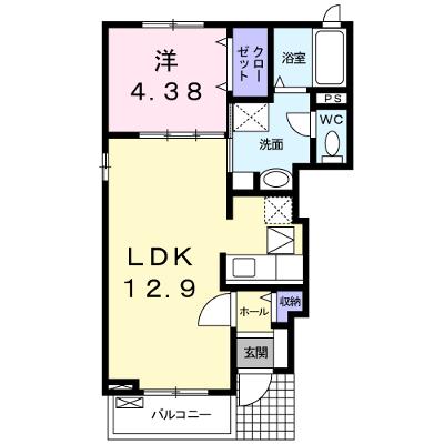 マ・メゾンⅢ 101【管理NO：1-016011301-01010】 ★家具家電は申し込み後に搬入します 2026年09月中旬入居可能の外観画像