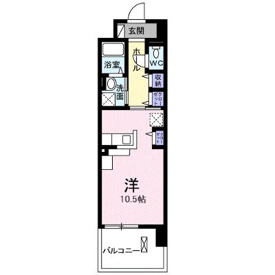 ノーブル古瀬 313【管理NO：1-015415101-03110】 ★家具家電は申し込み後に搬入します★の外観画像