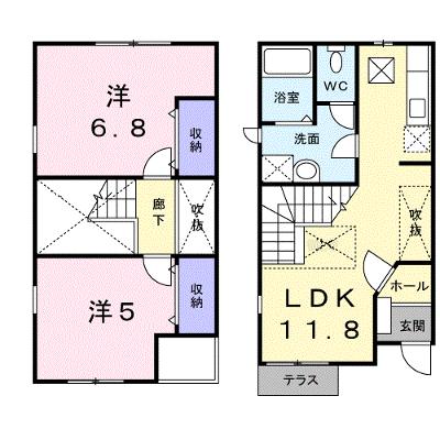イルマーレ　Ａ 101【管理NO：1-012198501-01010】 ★家具家電は申し込み後に搬入しますの外観画像